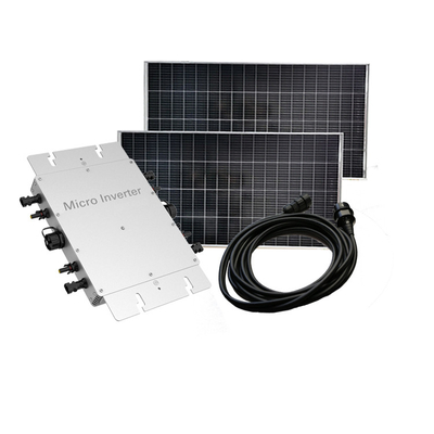 kualitas 2400 Watt 160VAC Rumah Tangga Smart Micro Inverter Grid Connected Hybrid Inverter pabrik